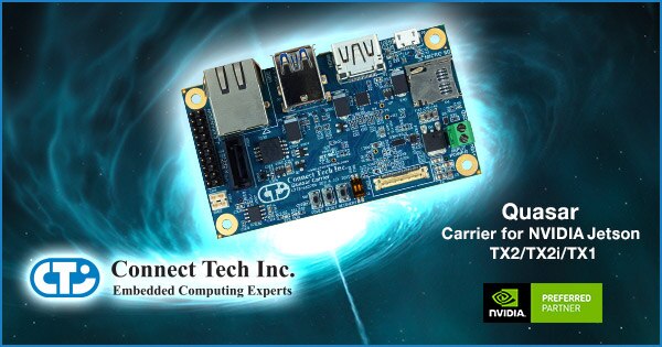 WDL Systems Distributes NVIDIA Jetson Solutions by Connect Tech Inc.